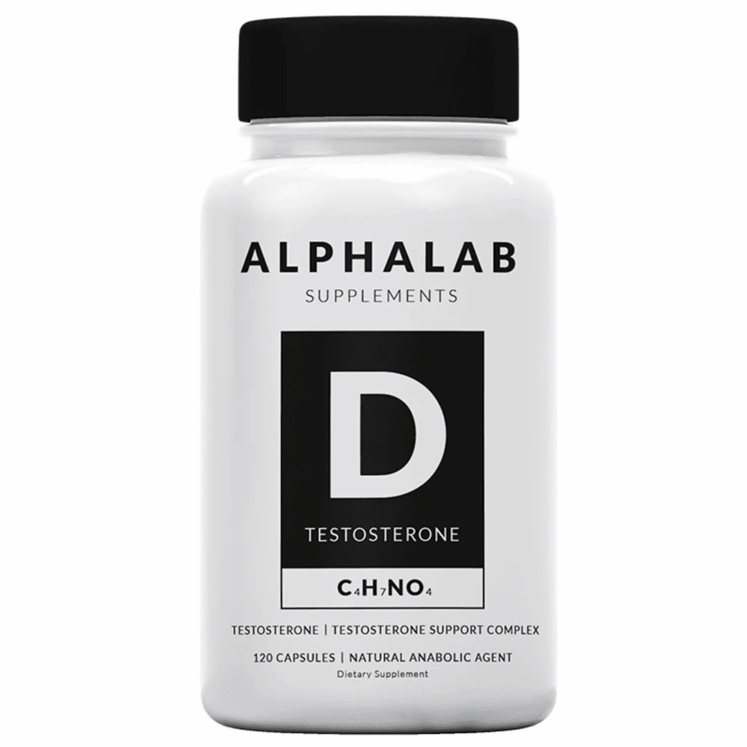 AlphaLab D-Aspartic Testosterone Complex 120 Capsules
