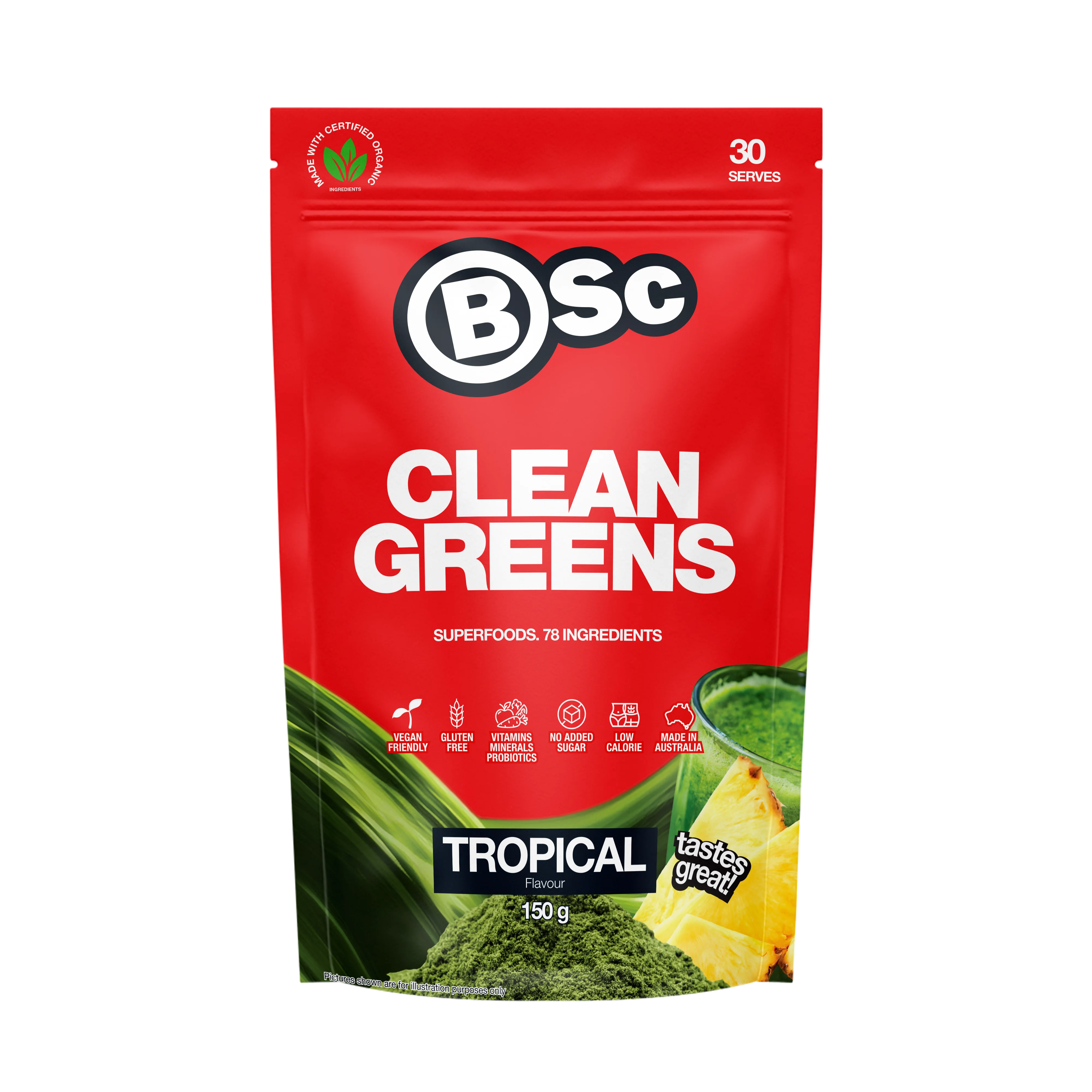 BSc Clean Greens 150g