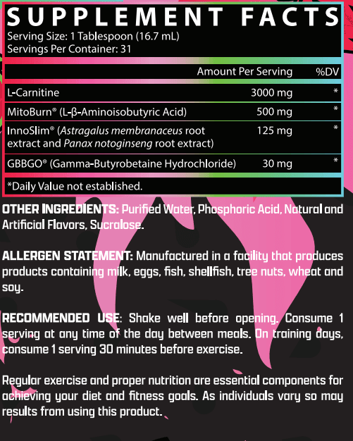CarniBurn Strawberry Watermelon - Image 2