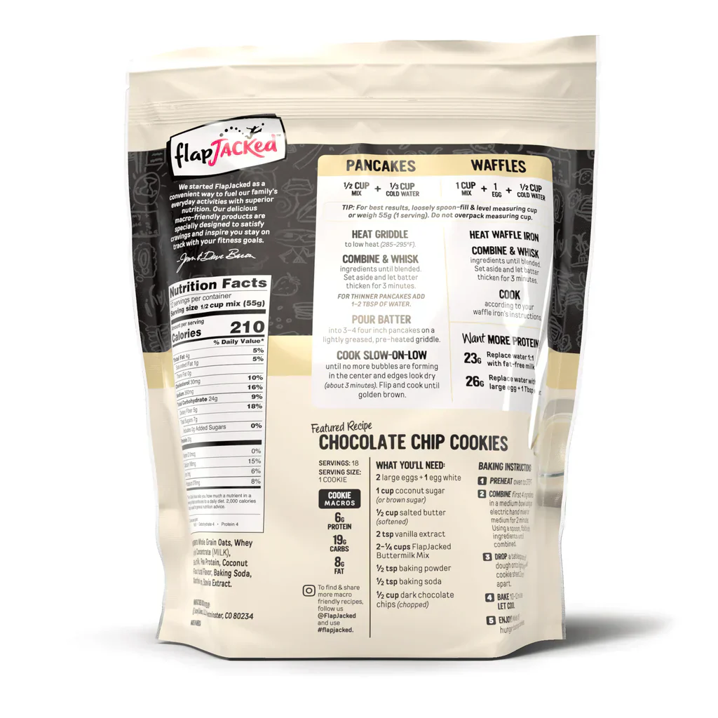 FlapJacked Protein Pancake & Baking Mix - Image 3