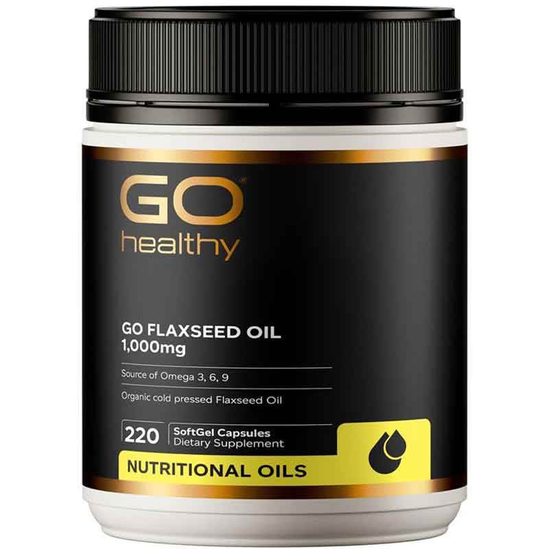 GO Healthy Flaxseed Oil 1,000mg - Image 3