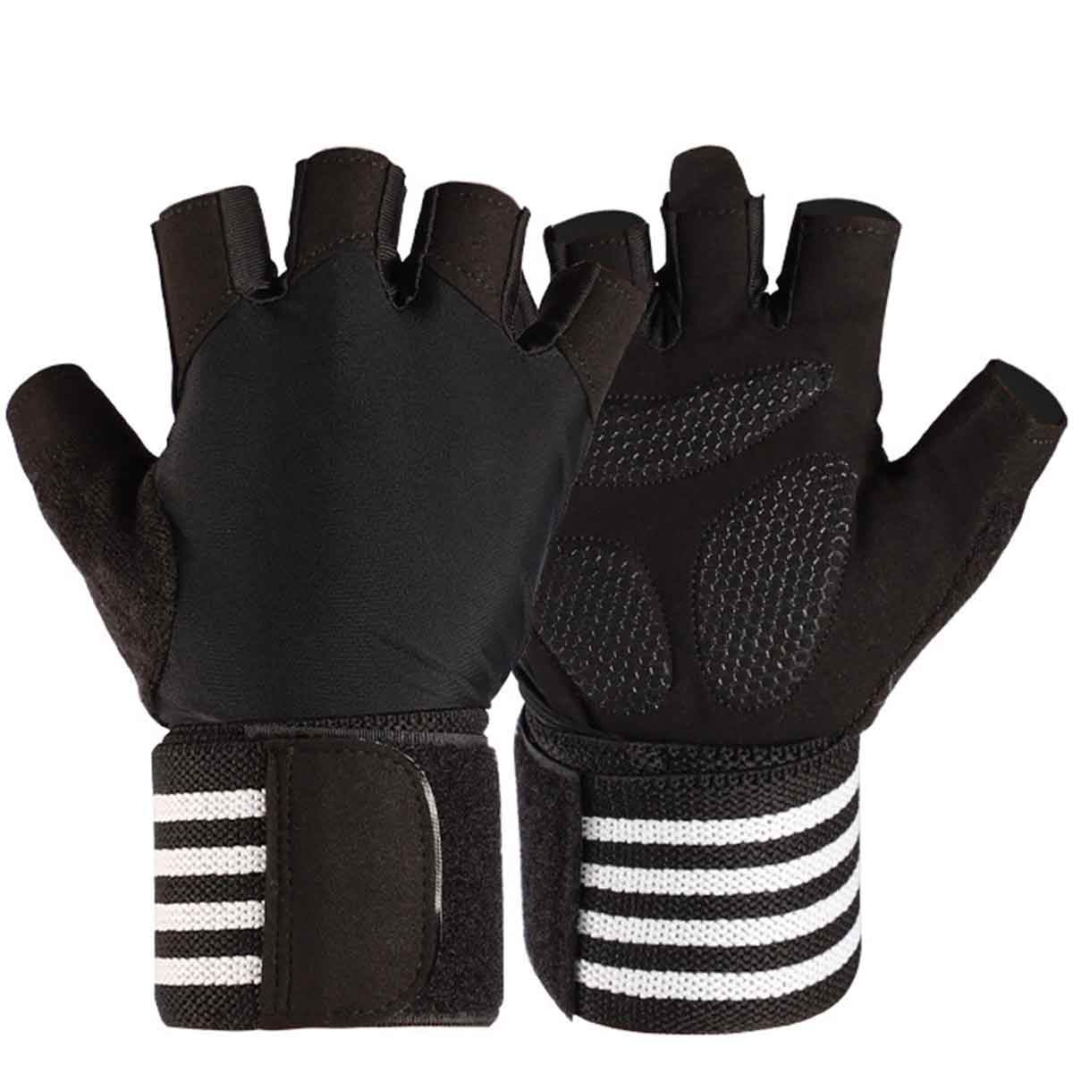 Lifting Glove with Wrist Wrap - Image 3