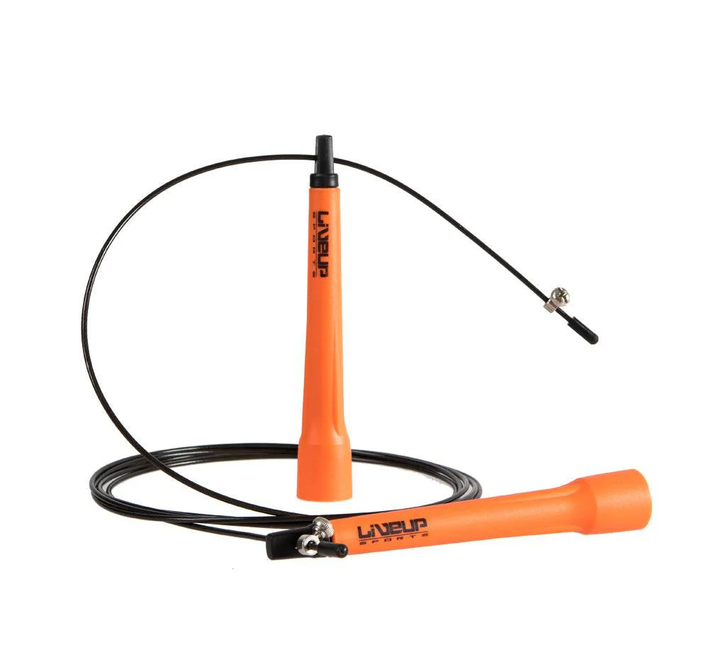 LiveUp Sports Steel Cable Jump Rope