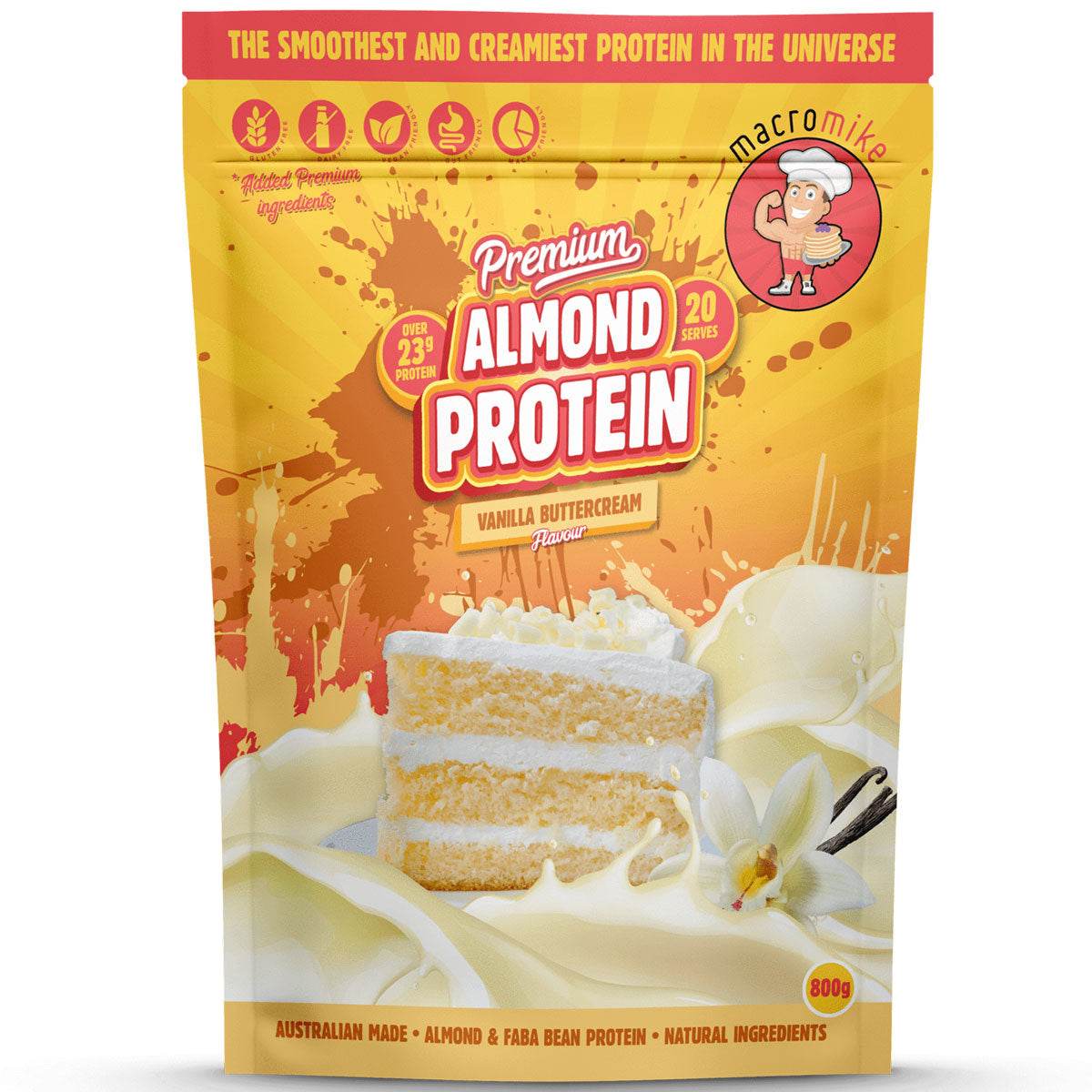 Macro Mike Premium Almond Protein - Image 11