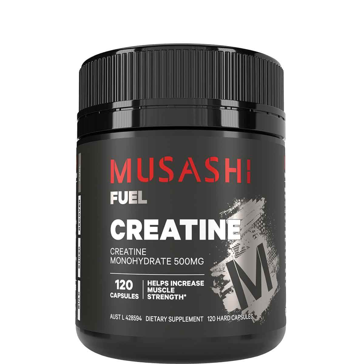 Musashi Creatine 120 Capsules