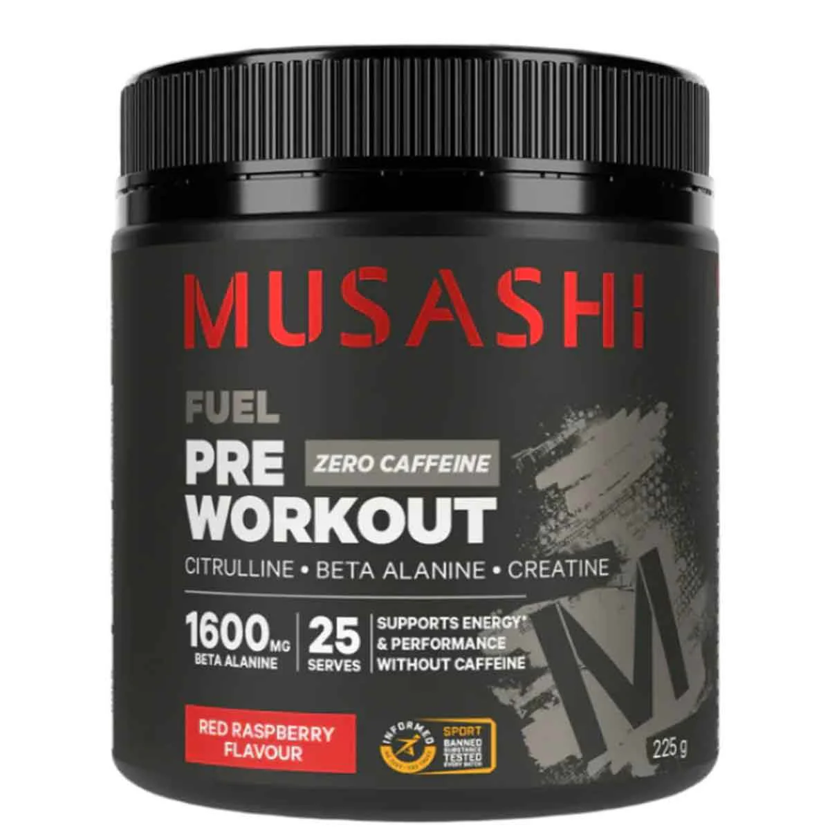 Musashi Pre-workout Zero Caffeine - Image 3