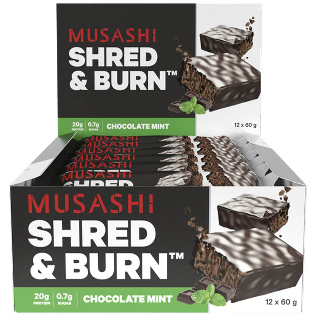 Musashi Shred and Burn Bars - Image 3