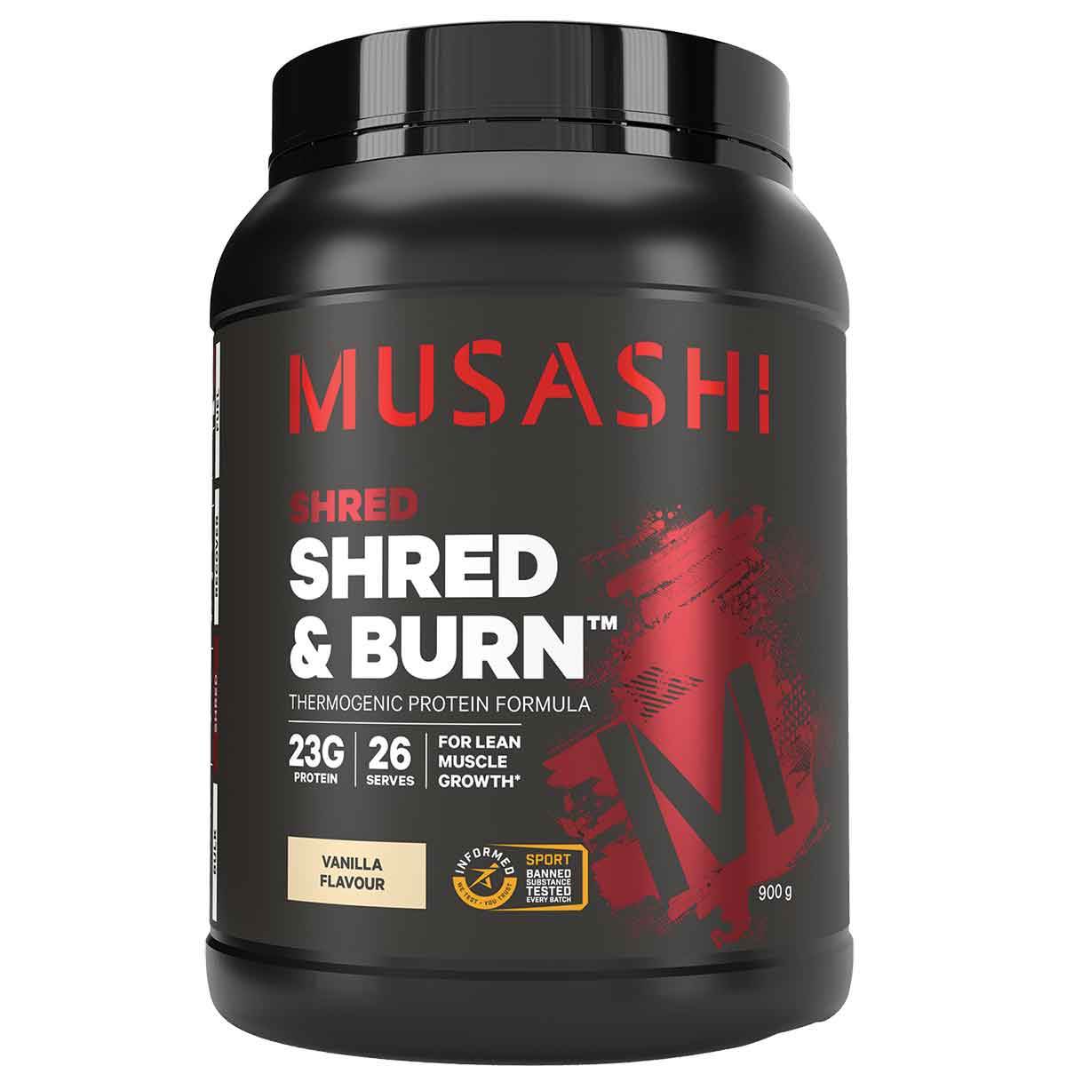 Musashi Shred & Burn Protein - Image 6