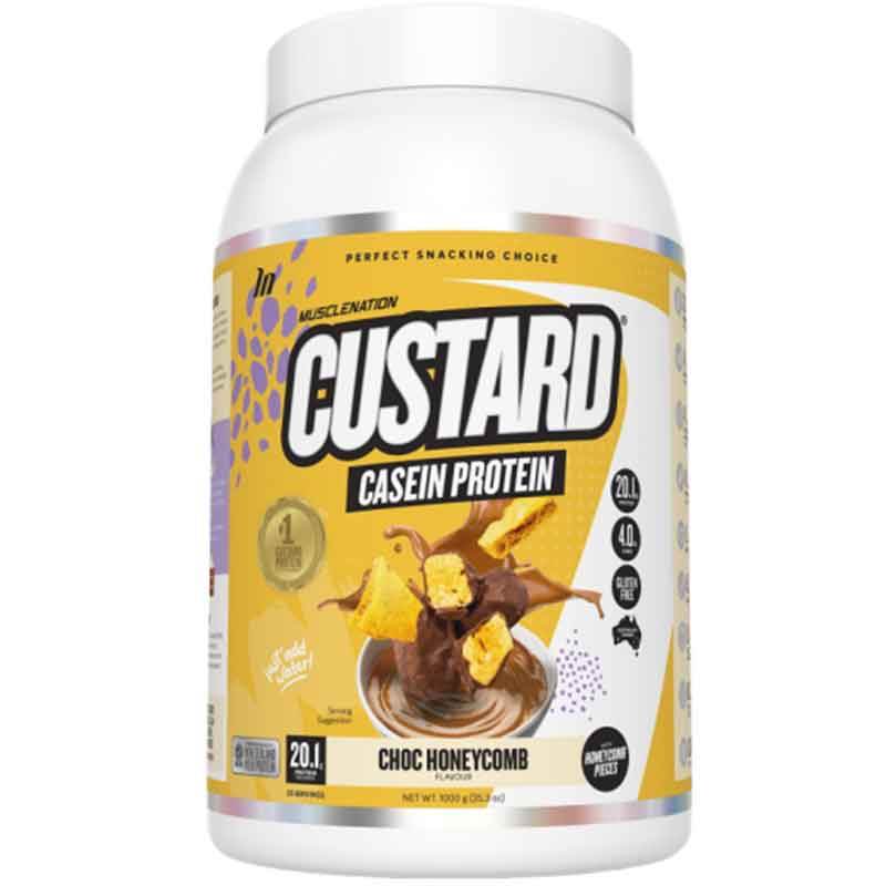 MuscleNation Custard Casein Protein - Image 10