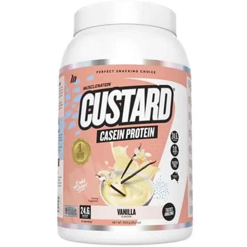 MuscleNation Custard Casein Protein - Image 19