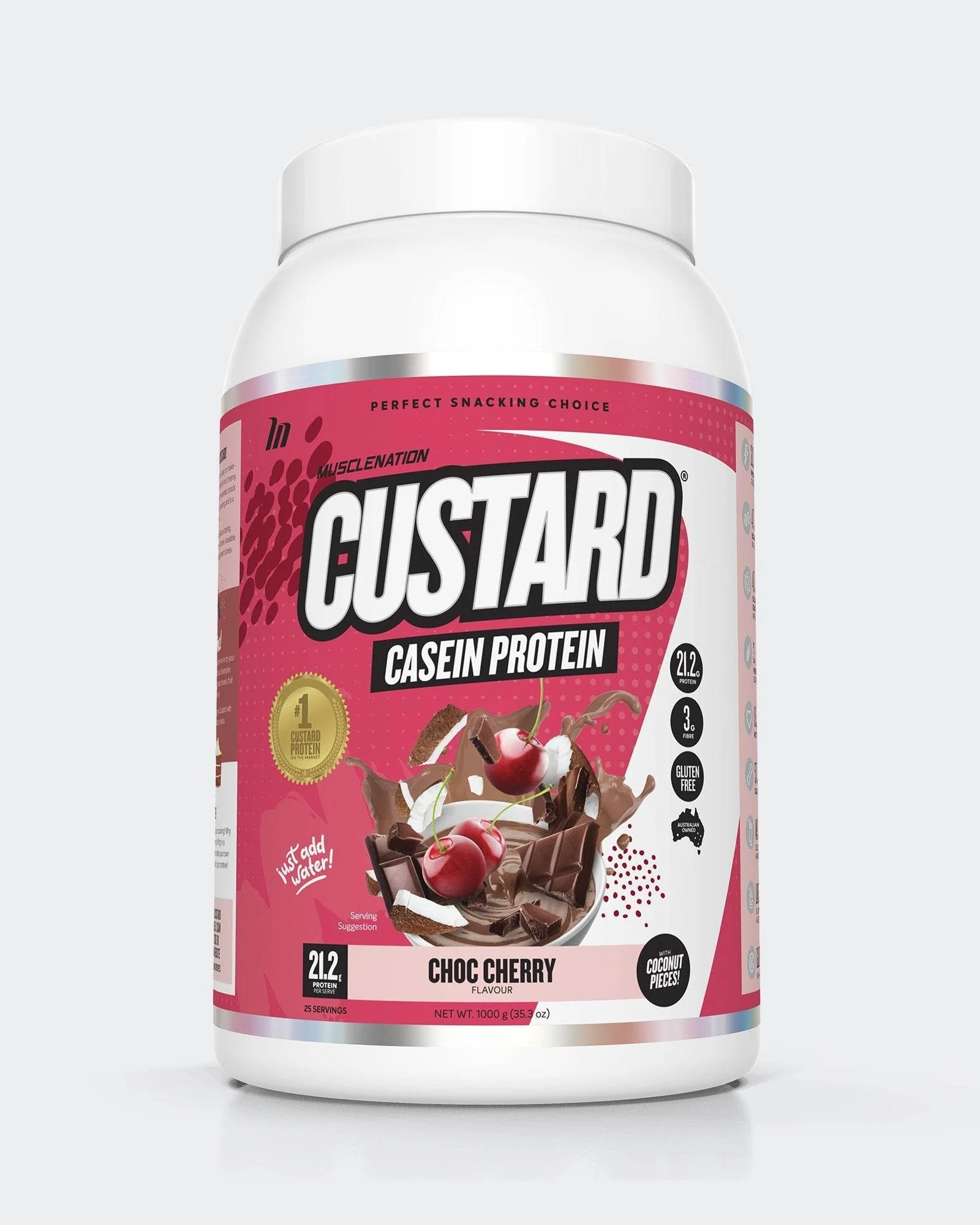 MuscleNation Custard Casein Protein - Image 23