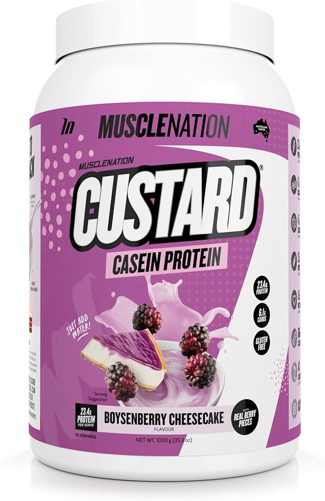 MuscleNation Custard Casein Protein - Image 3
