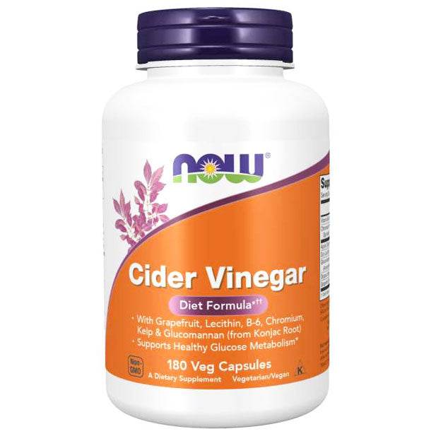 Now Foods Cider Vinegar 180 Capsules