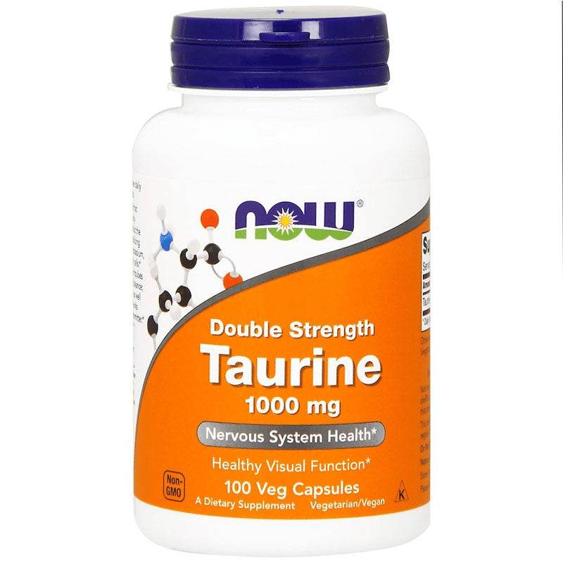 Now Foods Taurine 1,000mg, 100 Capsules