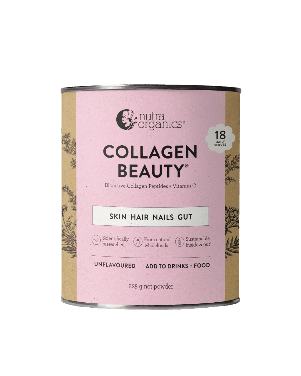Nutra Organics Collagen Beauty + Verisol 225g