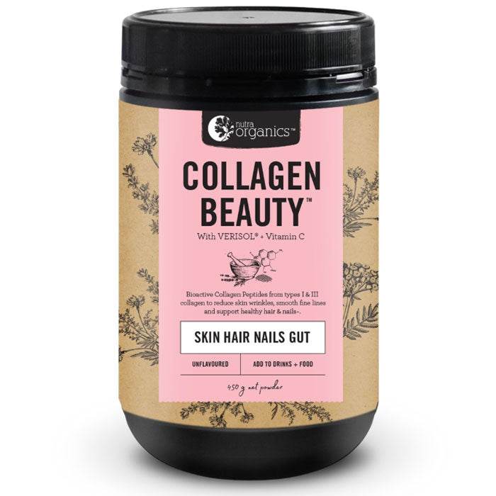 Nutra Organics Collagen Beauty + Verisol 450g - Image 2