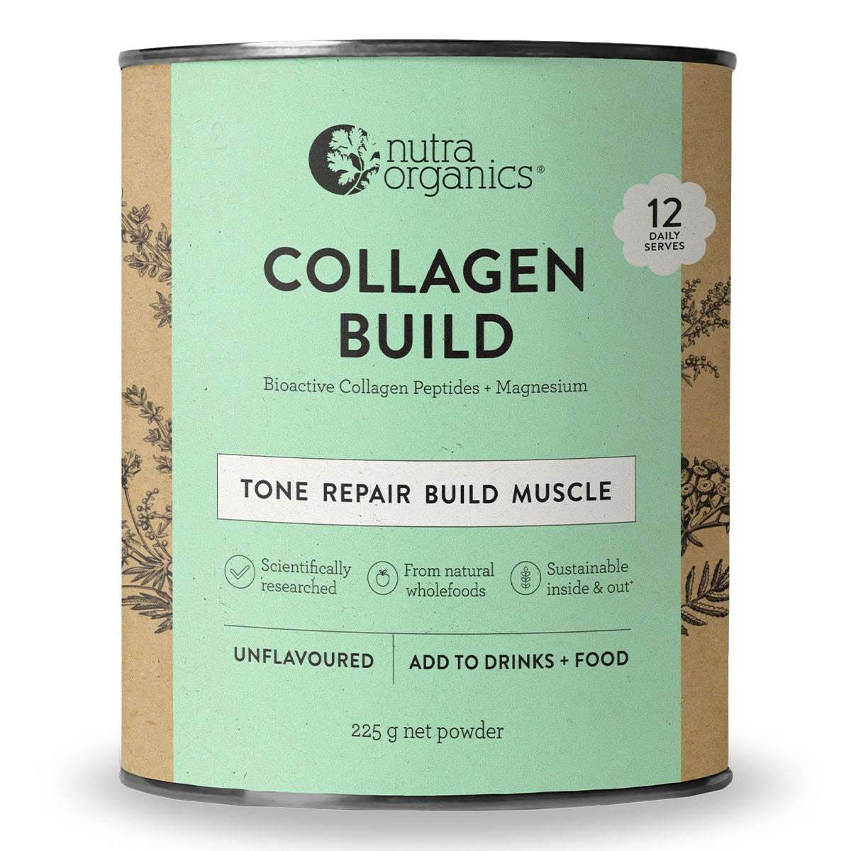 Nutra Organics Collagen Build 225g