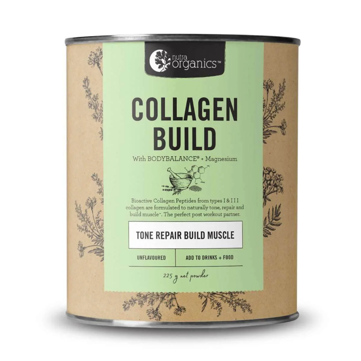 Nutra Organics Collagen Build 225g - Image 2