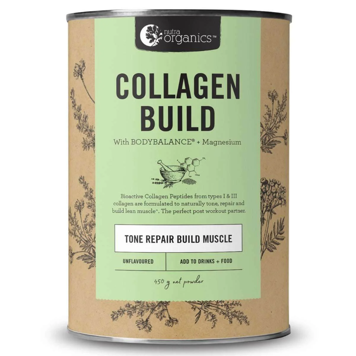 Nutra Organics Collagen Build 450g - Image 2