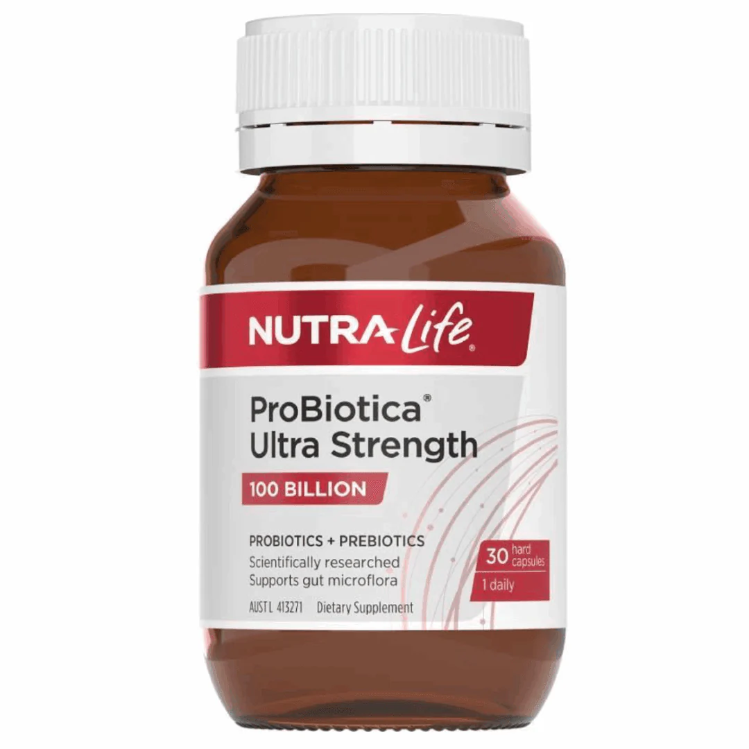 NutraLife ProBiotica Ultra Strength 100 Billion 30 Capsules