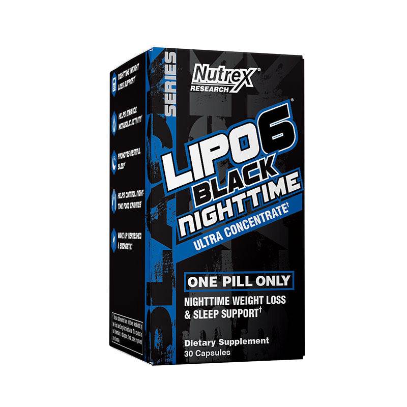 Nutrex Lipo6 Black Nighttime UC 60 Capsules