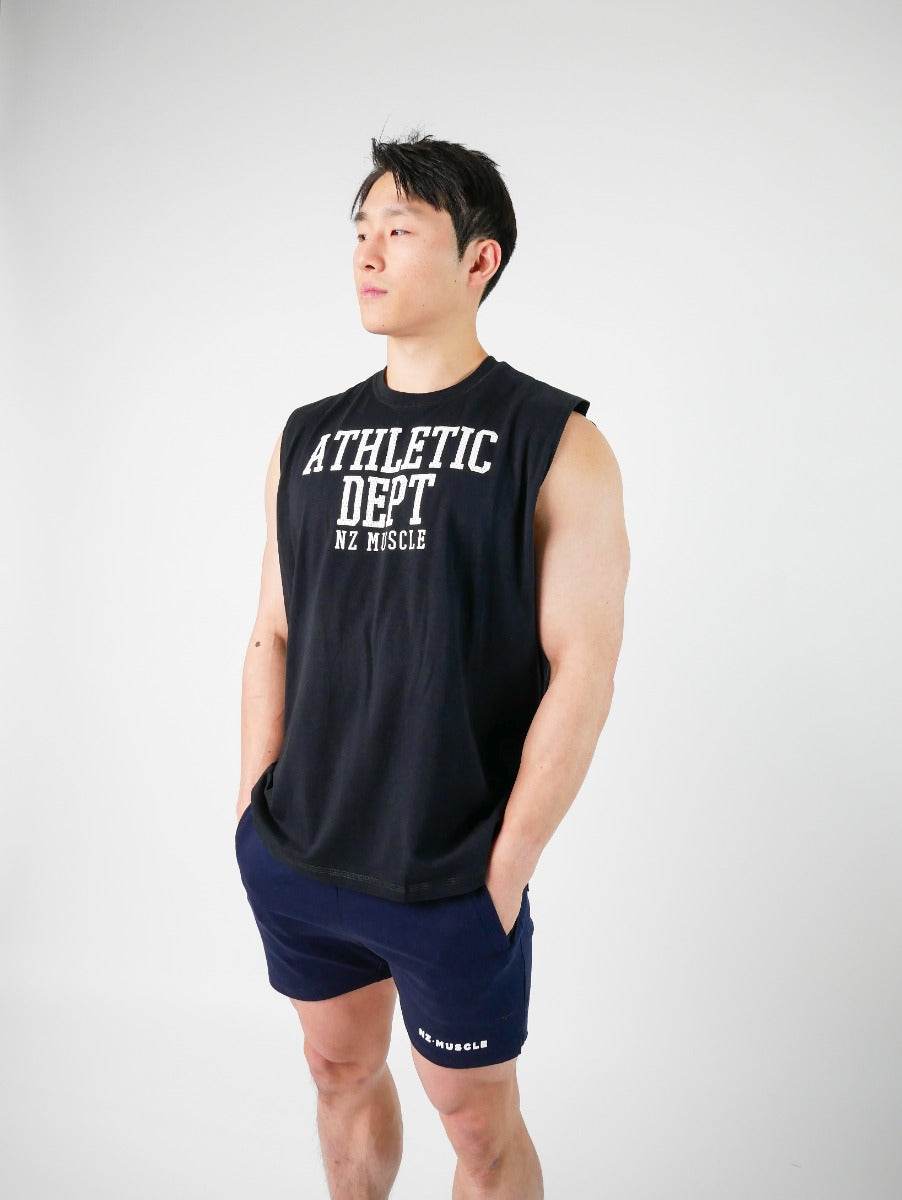 NZ Muscle Athletic Dept Tank - Image 3