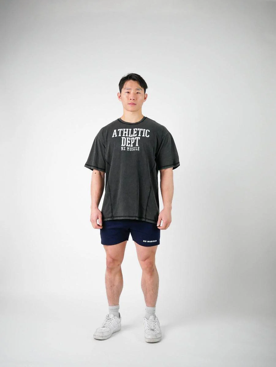 NZ Muscle Athletic Dept Tee - Image 4