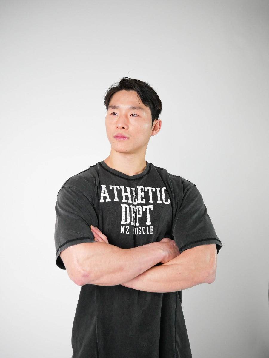 NZ Muscle Athletic Dept Tee - Image 6
