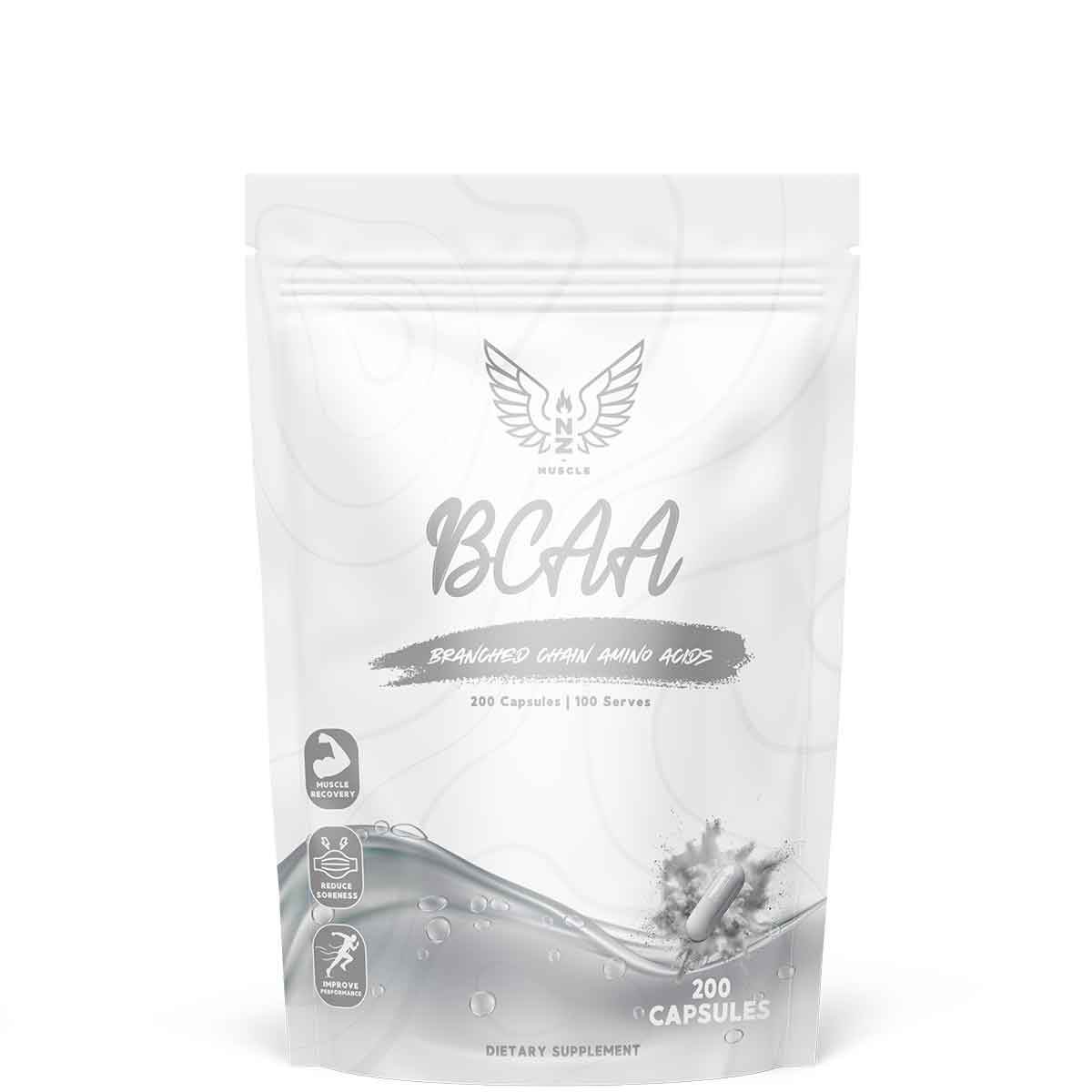 NZ Muscle BCAA Capsules