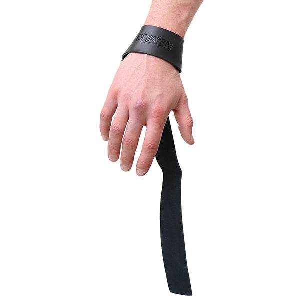 NZ Muscle Leather Lifting Straps Single Loop - Image 2