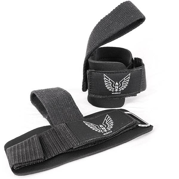 NZ Muscle Lifting Straps with wrist wrap