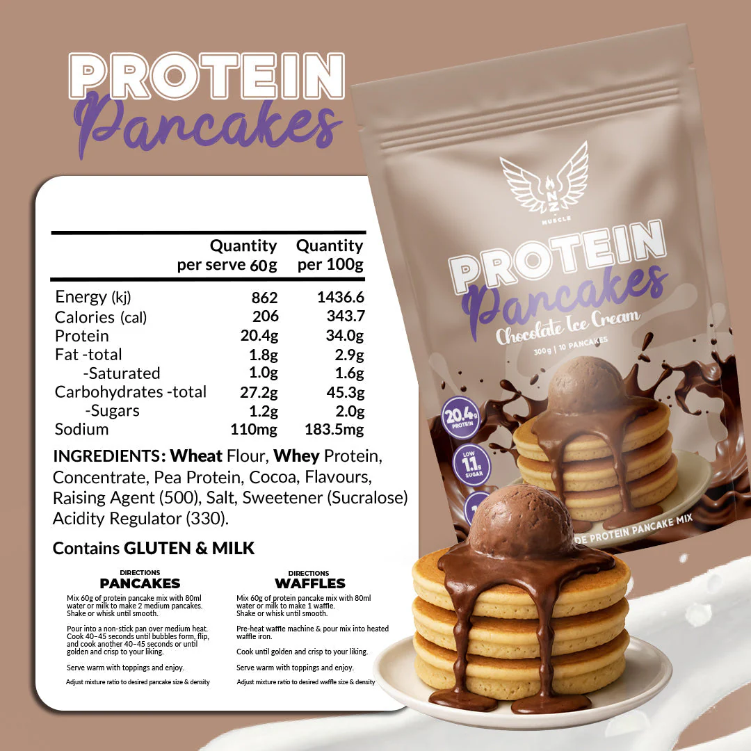 NZ Muscle Protein Pancake Mix - Image 4