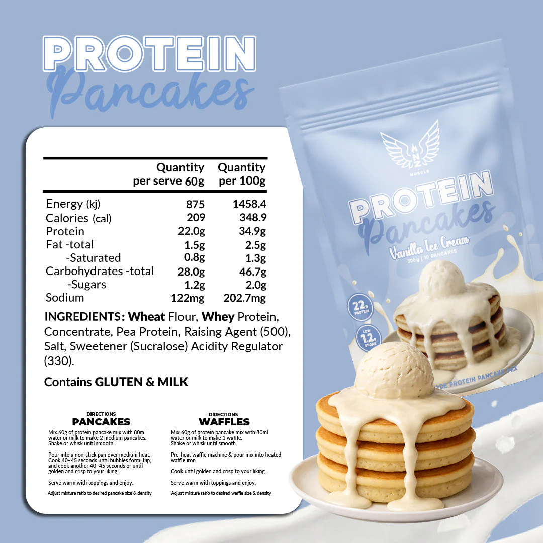 NZ Muscle Protein Pancake Mix - Image 5