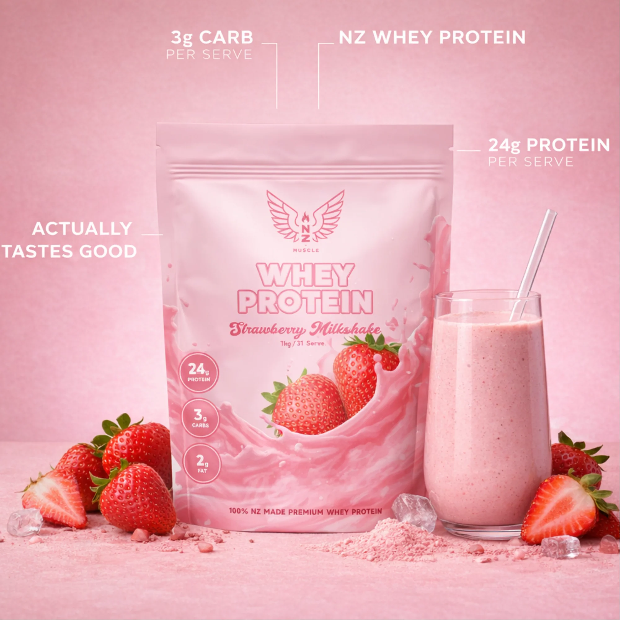 NZ Muscle Whey Protein - Image 91