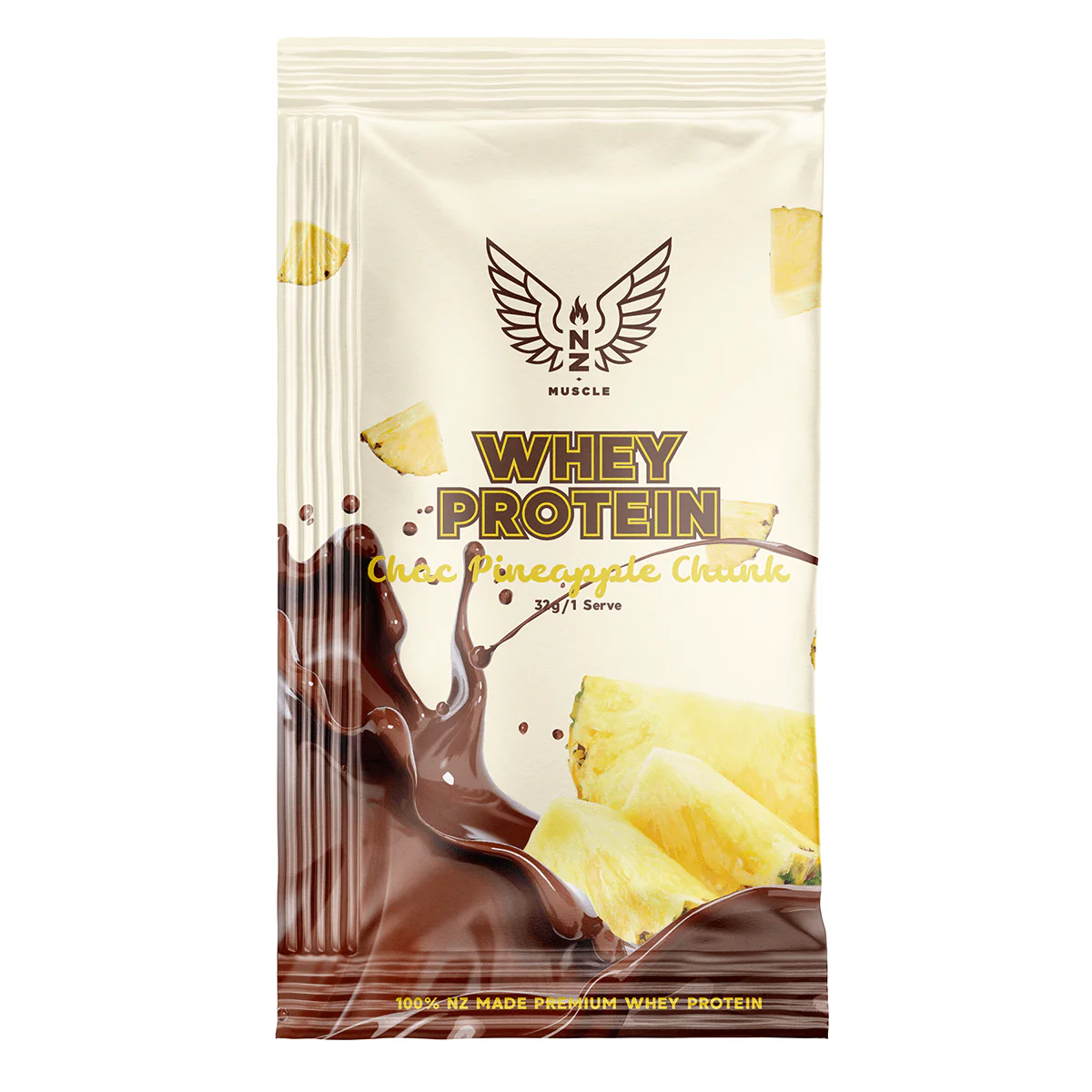NZ Muscle Whey Protein Sachet - 1 Serve - Image 10