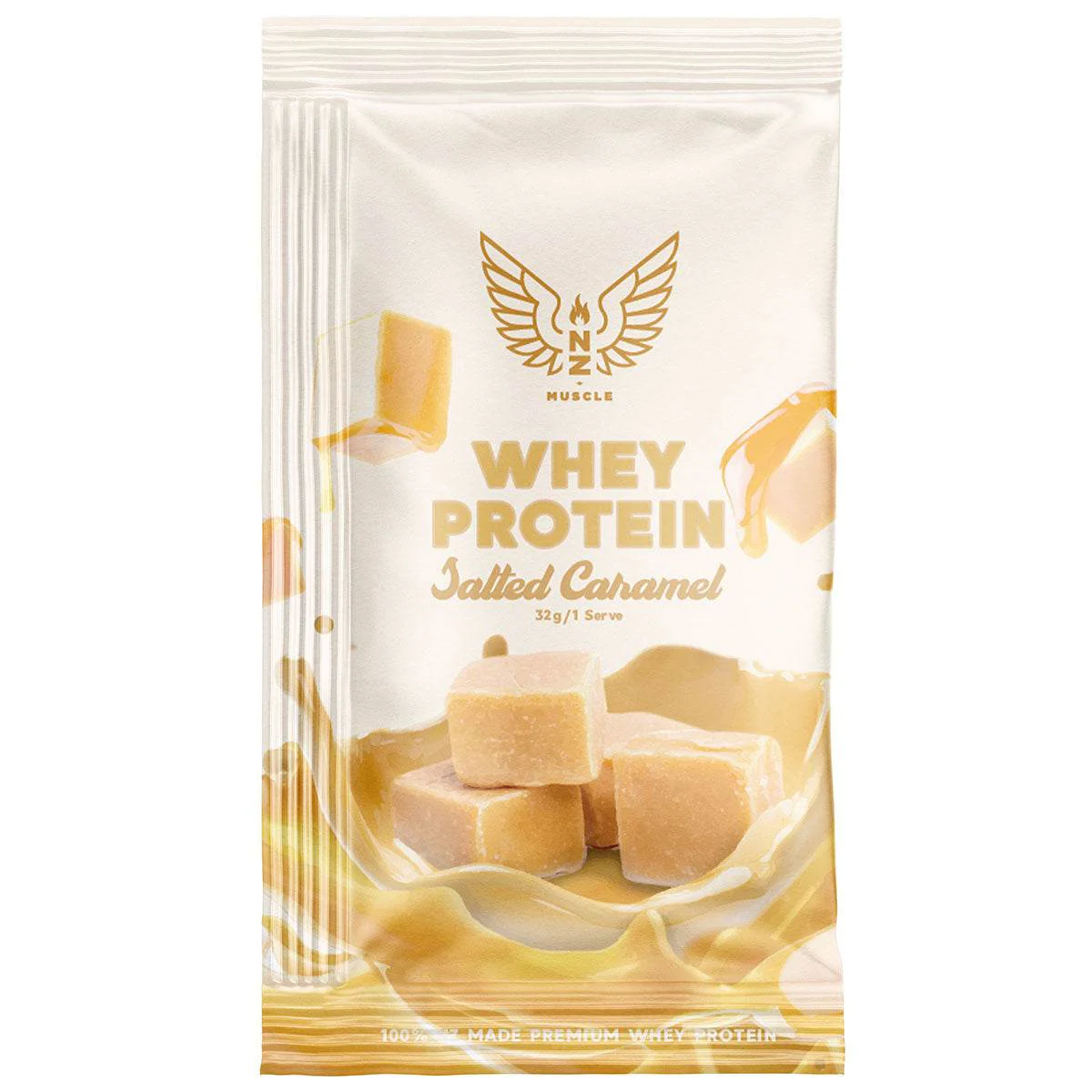 NZ Muscle Whey Protein Sachet - 1 Serve - Image 16