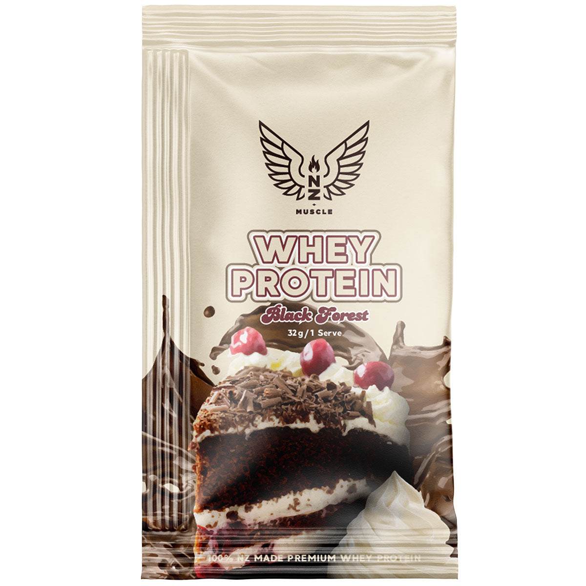 NZ Muscle Whey Protein Sachet - 1 Serve - Image 5