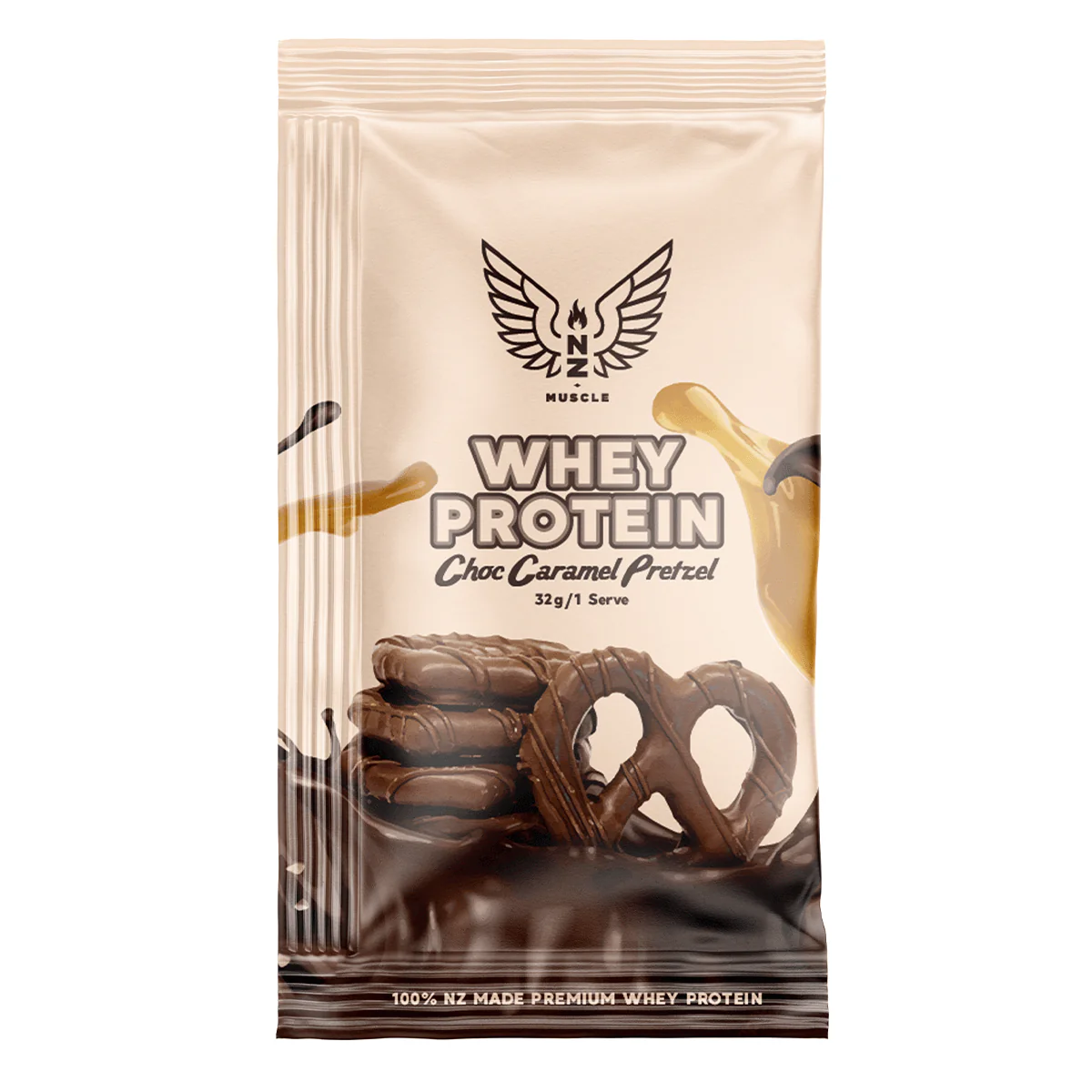 NZ Muscle Whey Protein Sachet - 1 Serve - Image 8