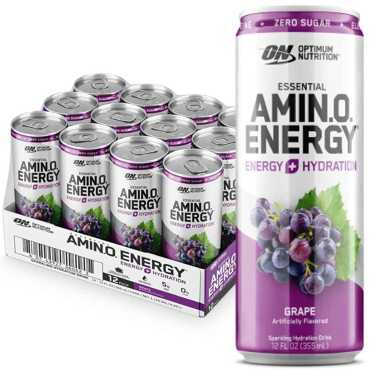 Optimum Nutrition Amino Energy Sparkling 355ml - Image 16
