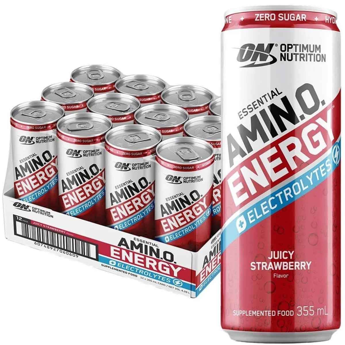 Optimum Nutrition Amino Energy Sparkling 355ml - Image 18
