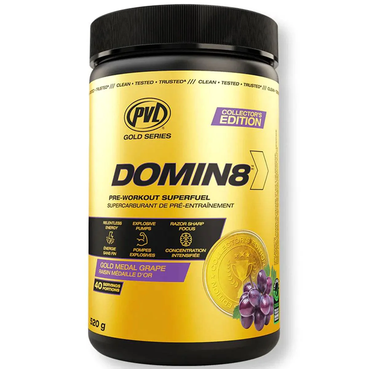 PVL Gold Series Domin8 Preworkout - Image 11