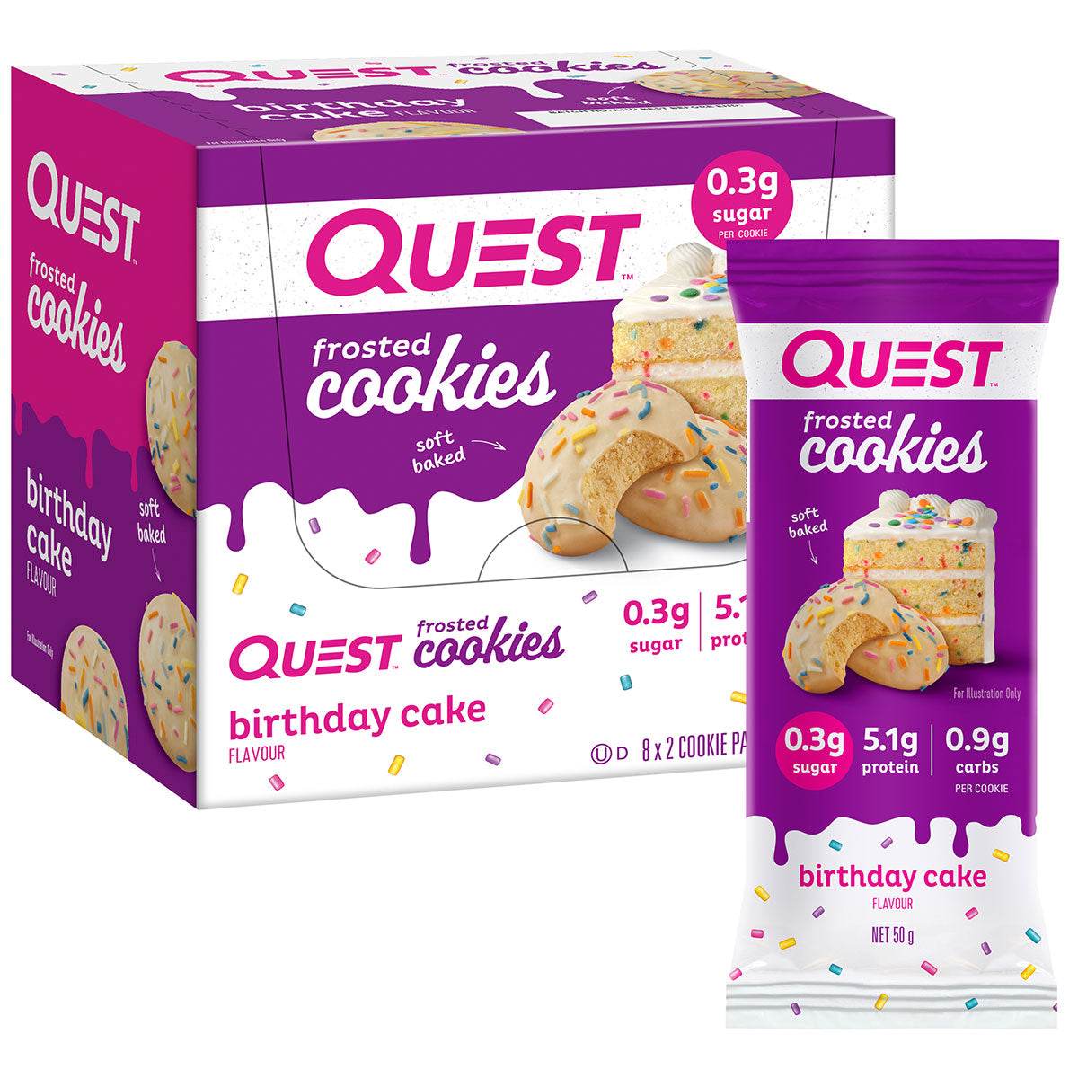 Quest Nutrition Frosted Cookies - Image 5