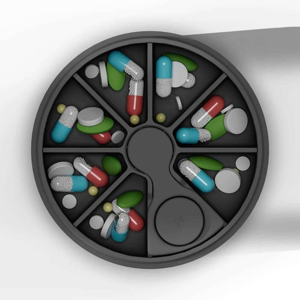 ShakeSphere Magnetic Pill Storage - One Layer - Image 2