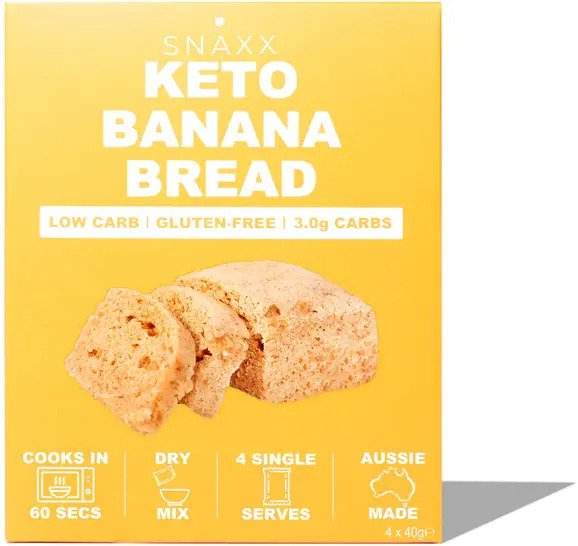 Snaxx Keto Banana Bread - 4srv