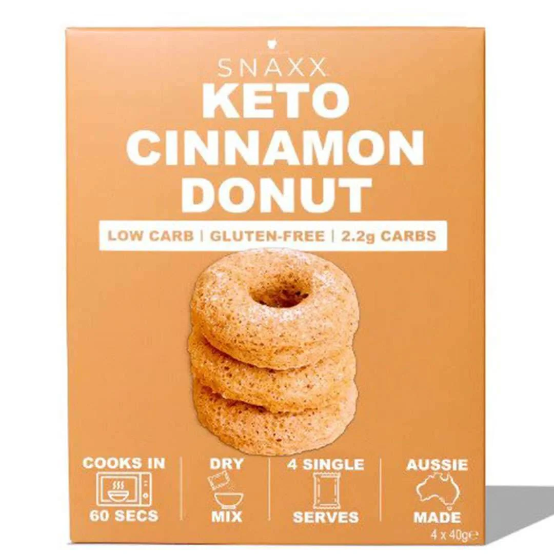 Snaxx Keto Cinnamon Donut - 4 srv