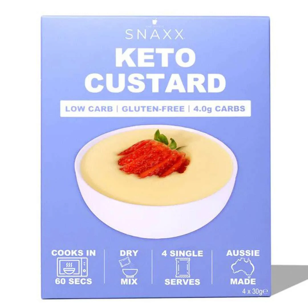 Snaxx Keto Custard - 4 srv