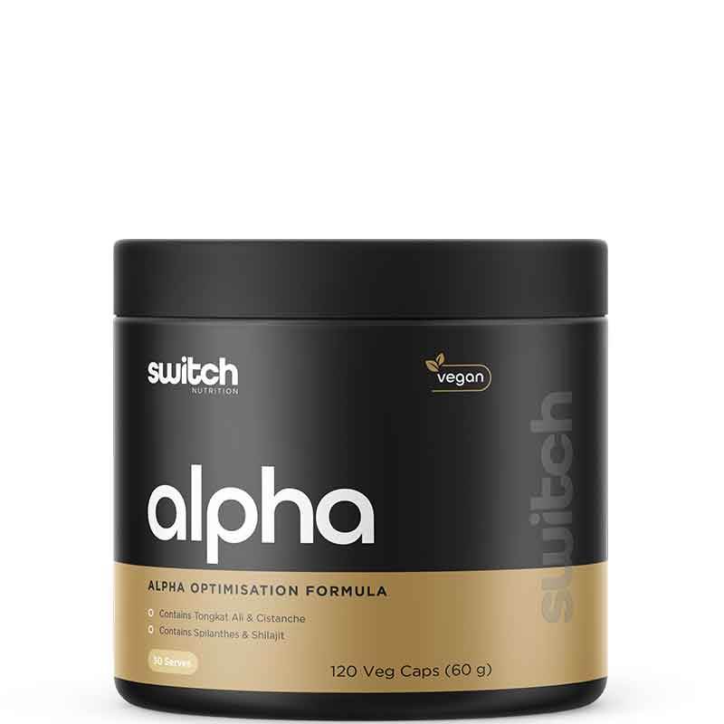 Switch Nutrition Alpha 120 Capsules