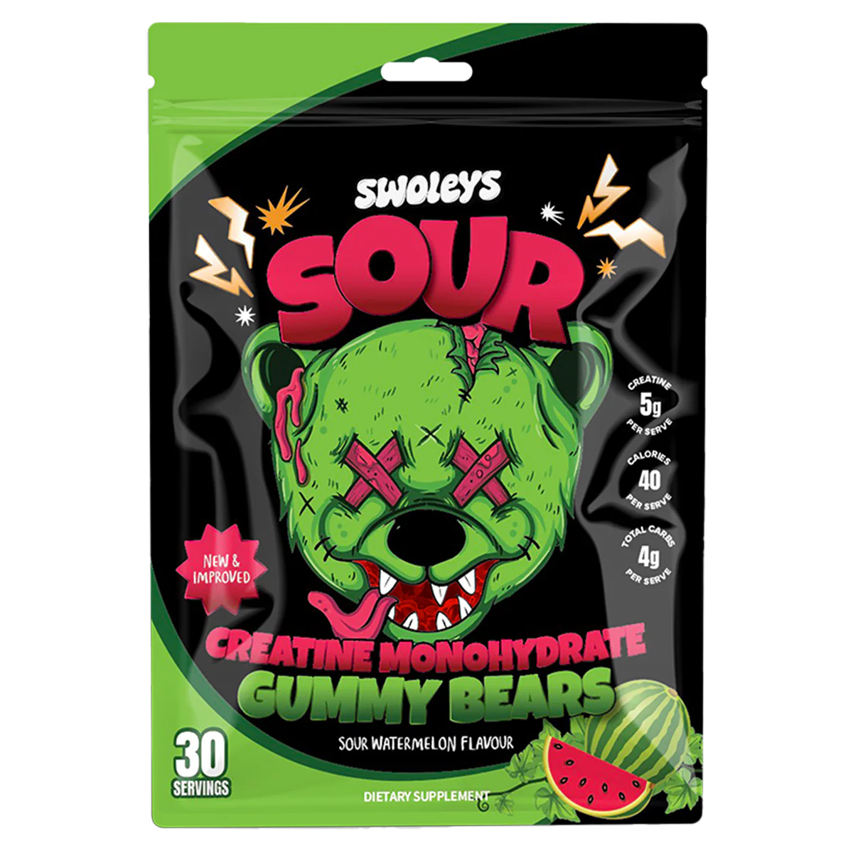 Swoleys Sour Creatine Gummies - Image 3